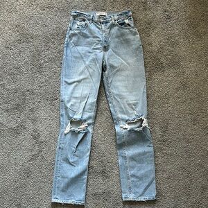 Abercrombie 90’s Straight Ultra High Rise Jeans